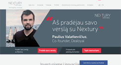 Desktop Screenshot of nextury.com